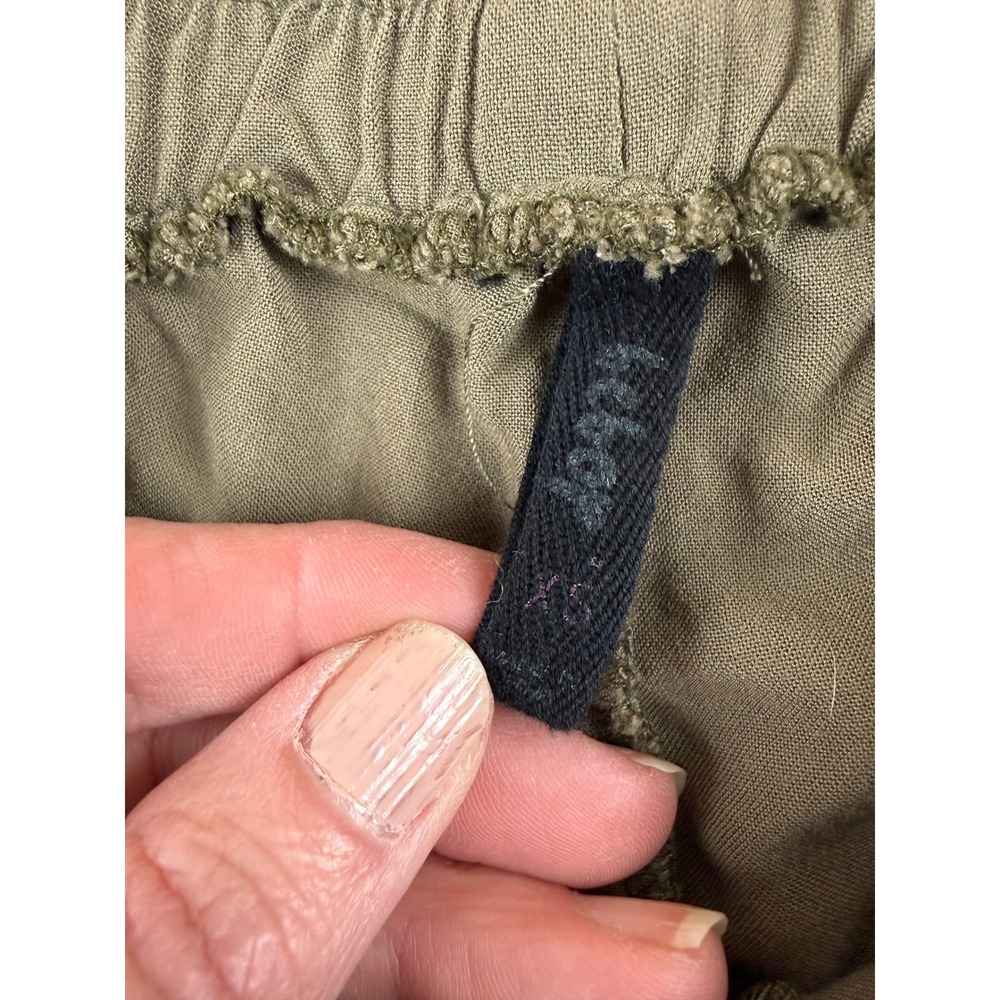Boho Pom Pom Shorts Rayon Crochet Trim XS Bebop - Picture 3 of 5
